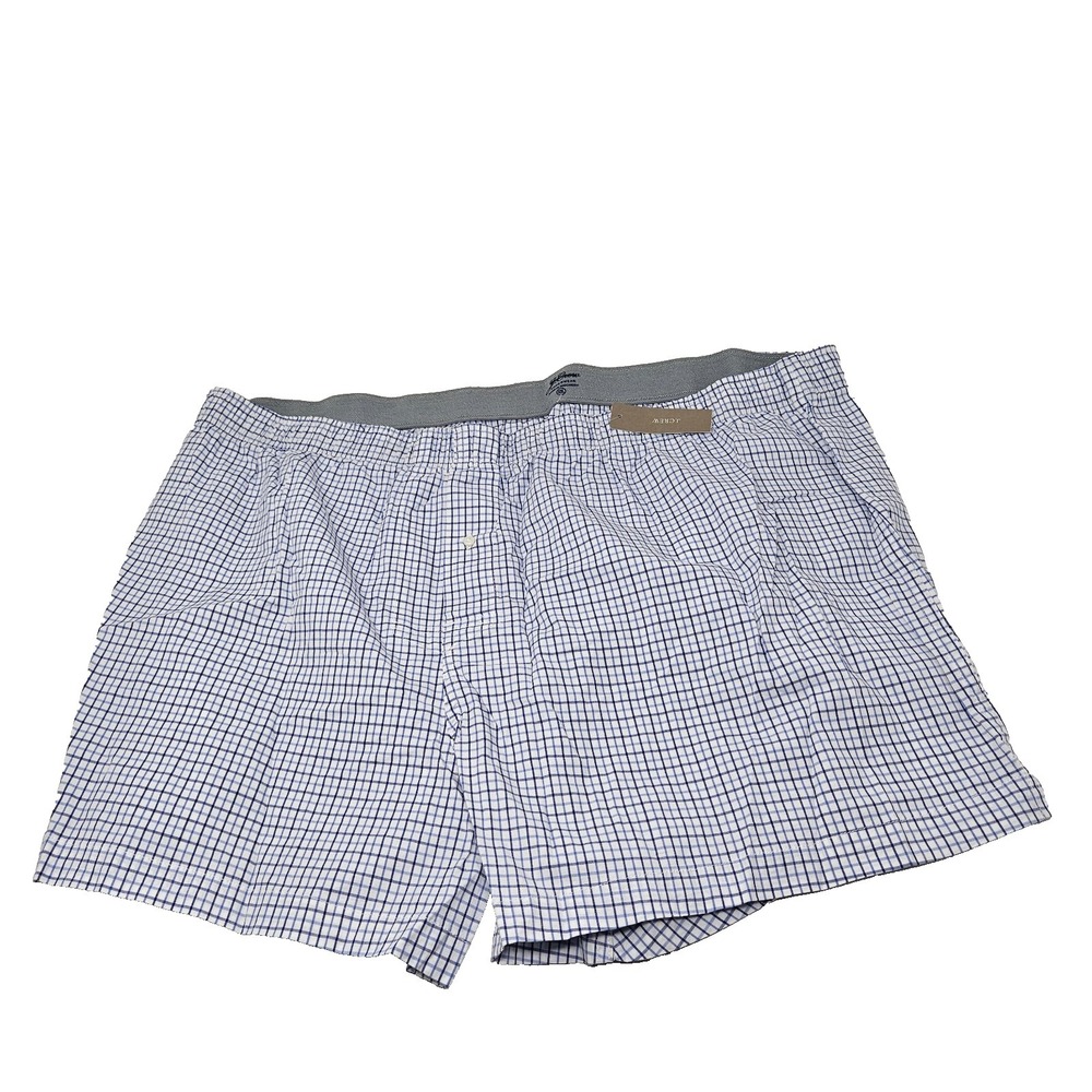 J. Crew Men's Stretch Mini-Tattersall Boxers Size XXL K9288